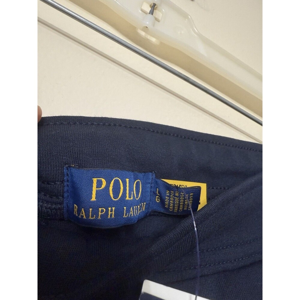 Polo Ralph Laure Mens size L Cargo Double knit Jogger Aivator Blue NWT - Picture 7 of 11